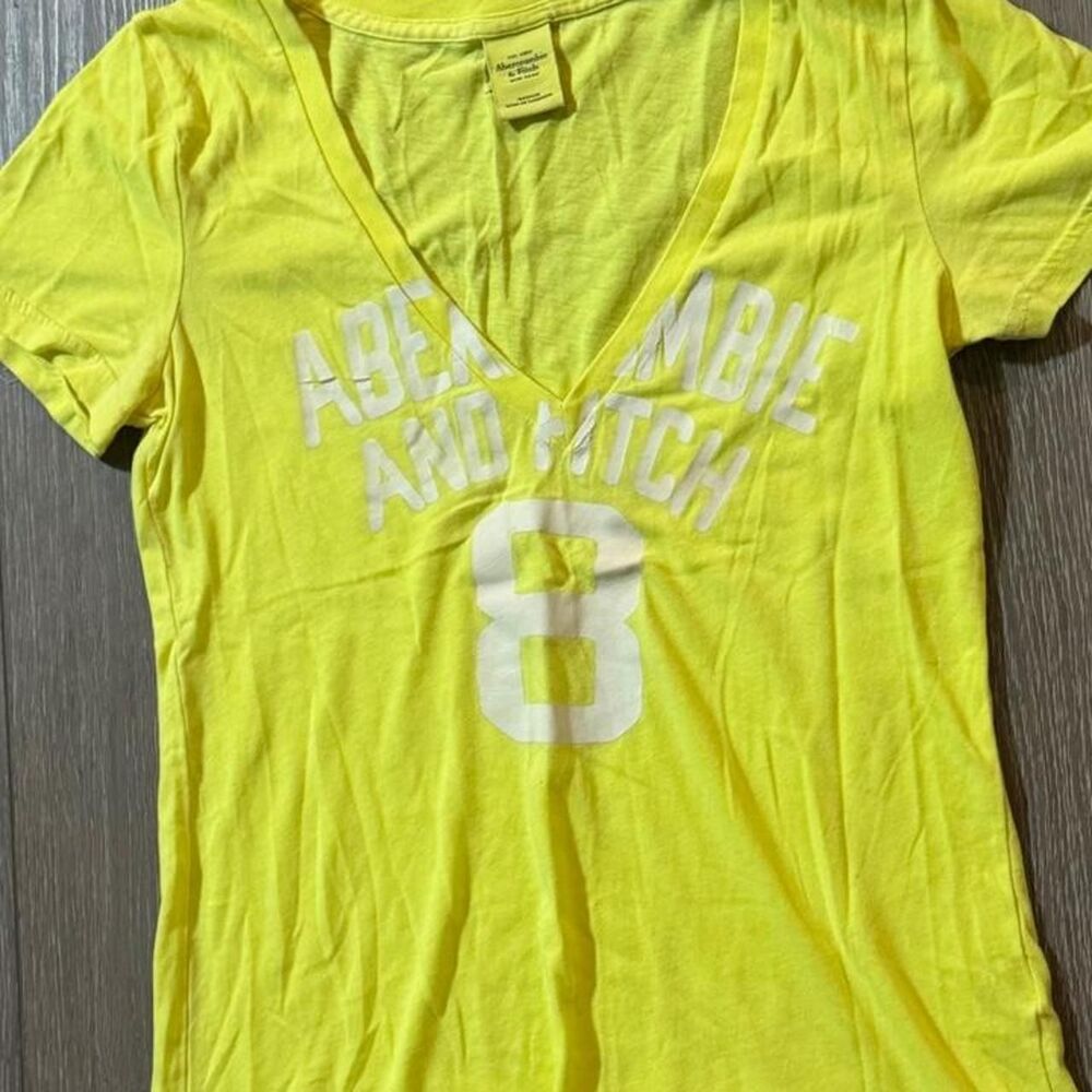 Abercrombie-fitch Women's Yellow Vest